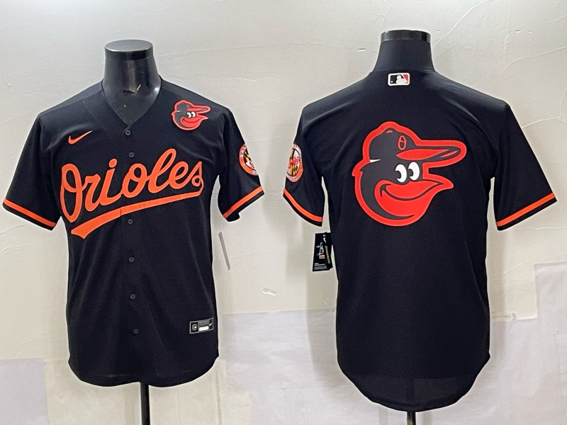 Men 2025 Baltimore Orioles Blank black Nike MLB Jersey style 051